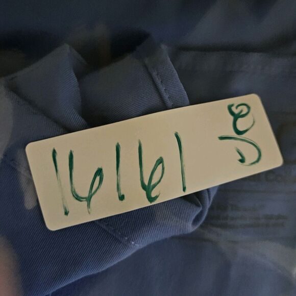 Figs Scrub Top Womens Extra Small Casma Three Pocket Technical Healthcare Blue - Picture 11 of 11